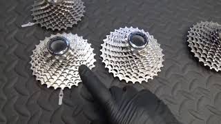 Shimano Dura Ace R9100 and Ultegra R8000 Cassettes [upl. by Nova526]