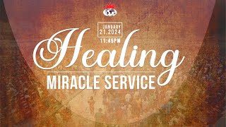 HEALING MIRACLE SERVICE  21 JANUARY 2024  FAITH TABERNACLE OTA [upl. by Harpp]