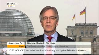 Tagesgespräch mit Dietmar Bartsch am 22012014 [upl. by Aisorbma]