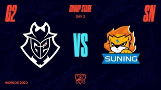 G2 vs SN｜Worlds 2020 Group Stage Day 2 Game 2 [upl. by Olegnaleahcim231]