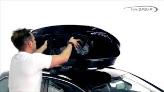 Whispbar WB751 Roof Box Demonstration Video [upl. by Treiber]