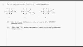 CSEC Chemistry  Organic Chemistry Questions 1 [upl. by Enneles]