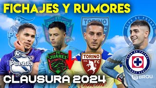 ✅🔥¡MAS DE 13 NUEVOS FICHAJES SALCEDO AL PUEBLA TALAVERA BAJA JUAREZ PORTERO AL AZUL BAJA AMERICA [upl. by Swain907]