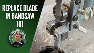 CHANGE THAT OLD DULL BANDSAW BLADE [upl. by Weidman]