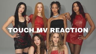 KATSEYE ‘TOUCH’ MV REACTION [upl. by Ahsiekin]