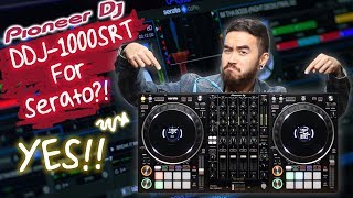 Pioneer DDJ1000SRT Serato Controller FULL Review amp Demo [upl. by Oicor]