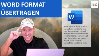 Tipp für dich  Format übertragen in Word [upl. by Tivad798]