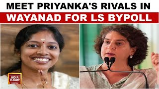 Meet Priyankas Rivals In Wayanad For LS bypoll LDF amp BJP candidates Ready To Challenge [upl. by Artek]