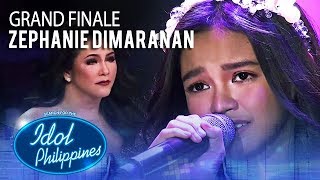 Zephanie Dimaranan performs “Maghintay Ka Lamang”  The Final Showdown  Idol Philippines 2019 [upl. by Harned595]