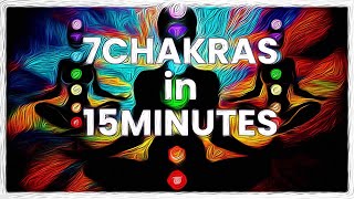 7 Chakras 15 Min very intense exercise daily Mantra Chanting Meditation LAM VAM RAM YAM HAM OM AUM [upl. by Vilberg735]