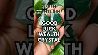 Green Aventurine The Lucky Stone for Wealth 🍀💰 [upl. by Atronna394]