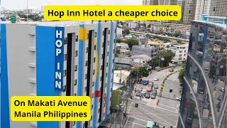 Hop Inn Hotel on Makati avenue in Manila Check it out a newer hotel [upl. by Tabitha556]