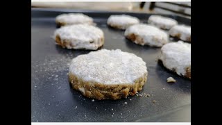 polvorones Spanish biscuits  بسكويت البولبورونيس الاسباني الوصفة الاصلية  حلوياتك معي أزكى [upl. by Kieffer]