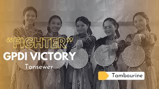 Tambourine IGNASIUS  Festival Tambourine amp Banners quotFIGHTER” GPdI Victory Tonsewer [upl. by Sharla]