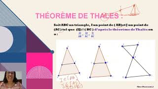 théorème de Thalès et sa réciproque 1ere [upl. by Erdei]