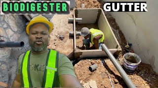 How To Construct a Biodigester for Drainage Gutter [upl. by Nnylav735]