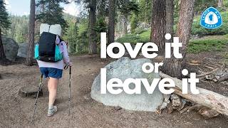 Backpacking GEAR for the Tahoe Rim Trail My PostHike Reviews [upl. by Baoj]