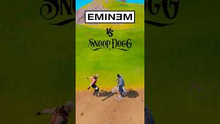 Eminem VS Snoop Dogg  Whos Wins in Fortnite [upl. by Ardnuyek]