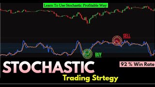 STOCHASTIC Trading Strategy  STOCHASTIC Moving Average Strategy  STOCHASTIC Better Than RSI [upl. by Yatnoj]