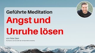 Geführte Meditation Angst und Unruhe lösen  tiefes Urvertrauen erfahren [upl. by Reteid]