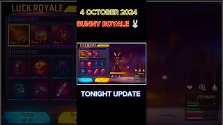 4 October🔥 New Bunny Special Rewards 🥳🎁 Free Fire New Event  Upcoming New Events  New Event Today [upl. by Ahsirtal]