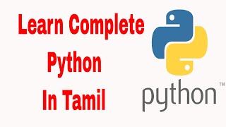 Learn complete python in Tamil  Python Tamil Vathiyar  Python Tamil  Part  1 [upl. by Cuthbert]