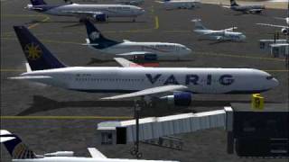 Air Traffic FS2004 Mexico City [upl. by Alaaj]