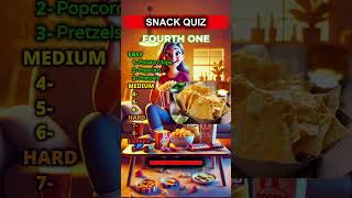 Can You Guess the Snacks 🍟🍫 quiz shorts [upl. by Donnie]