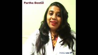 How do you get rid of cavities II Partha Dental II [upl. by Dajma]