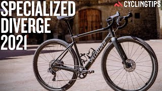 2021 Specialized Diverge gravel bike firstride review [upl. by Drarehs43]