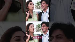 SRK and JuhiChawala song bollywood music hindisong raieswani trending trend newsong shorts [upl. by Felicio]