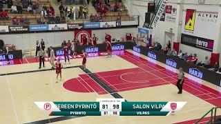 Tampereen Pyrintö vs Salon Vilpas  Game Highlights [upl. by Gibson]