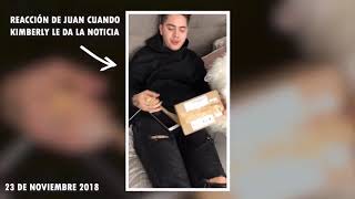 REACCIÓN DE JUAN DE DIOS PANTOJA💎 AL RECIBIR NOTICIA DE EMBARAZO DE KIMBERLY LOAIZA🎀 [upl. by Cleaves]