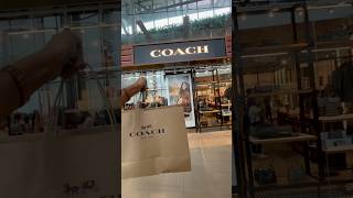 Brought 5 New Luxury Bags From Coach ⭐️ minivlog shorts shopping coach luxurybag [upl. by Rolecnahc]