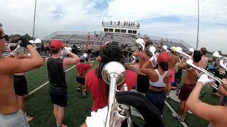 Phantom Regiment 2021 Trumpet Headcam Tyler Gager [upl. by Llenrrad]