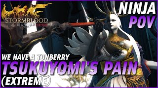 FFXIV Tsukuyomis Pain Extreme  NIN POV  Min ilvl  We Have a Tonberry [upl. by Drawyah]