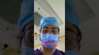 Hysteroscopy prepration [upl. by Nylzzaj]