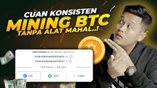 Baru  Cara Cuan dari Mining BITCOIN Tanpa Alat Mahal  Cara Mining Bitcoin di Internet [upl. by Leona]