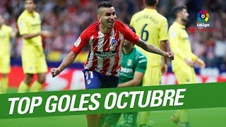 TOP Goals October LaLiga Santander 20172018 [upl. by Ahsoek]