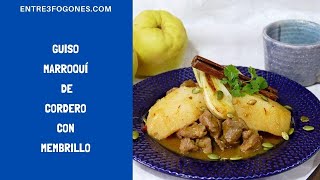 🥘 Guiso Marroquí 🇲🇦 de Cordero con Membrillos 🍋 [upl. by Anits]