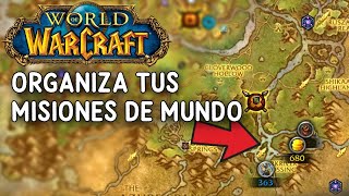 ADDON World Quest Tracker 🌎 Ve las recompensas de las misiones MAS FACIL❗ [upl. by Candi]