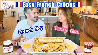 How to Make Perfect French Crepes  Easy Crepe Recipe amp Pro Tips for Delicious Results [upl. by Willem]