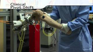 Cleveland Clinic BioRobotics Lab  Robotically Simulated Dynamic Pivot Shift Exam [upl. by Lewiss172]