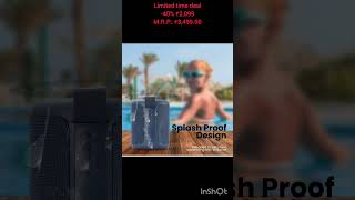 Portronics SoundDrum P 20W Portable Bluetooth Speaker link in description trending home song new [upl. by Stringer]