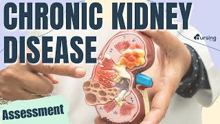 Chronic Kidney Disease CKD Assessment Nursing [upl. by Lacym]