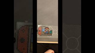 Super Mario gameboyPixel art Perler beadsoddly satisfying youtubecreatorcommunity [upl. by Oiramd207]