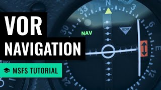 MSFS VOR Navigation Basics in the Cessna 152  Microsoft Flight Simulator [upl. by Latsirk192]