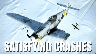 Satisfying Airplane Crashes Explosions amp Takedowns V274  IL2 Sturmovik Flight Simulator Crashes [upl. by Eda352]