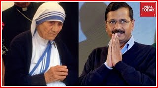 Arvind Kejriwal To Attend Mother Teresas Sainthood Ceremony In Vatican [upl. by Ephram]