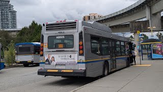 Translink CMBC 9505 on the 101 to Lougheed Town Center station [upl. by Tessler415]